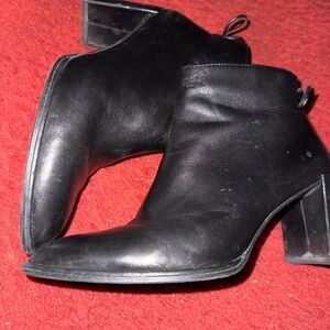 Stuart Weitzman Black Ankle Booties